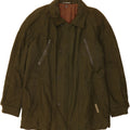 MC GREGOR Mens Bomber Jacket IT 50 Large Khaki Wool Vintage MC Gregor and Second-Hand MC Gregor from Messina Hembry 