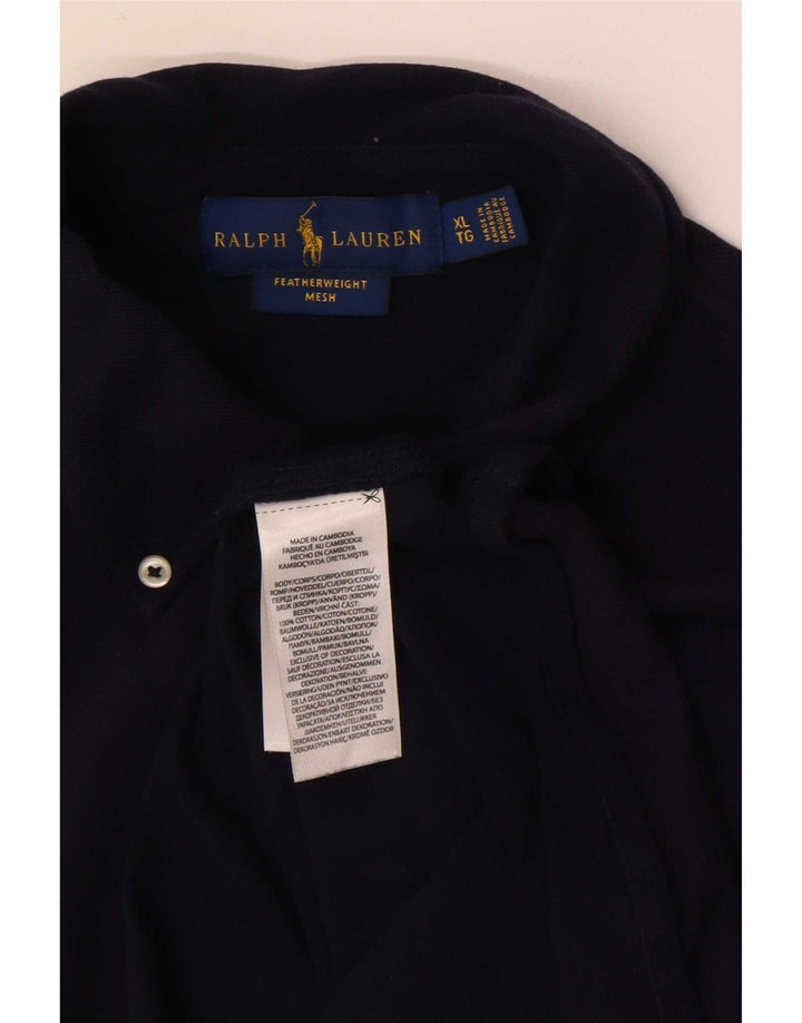Ralph Lauren Chemise Homme XL Bleu Marine Coton