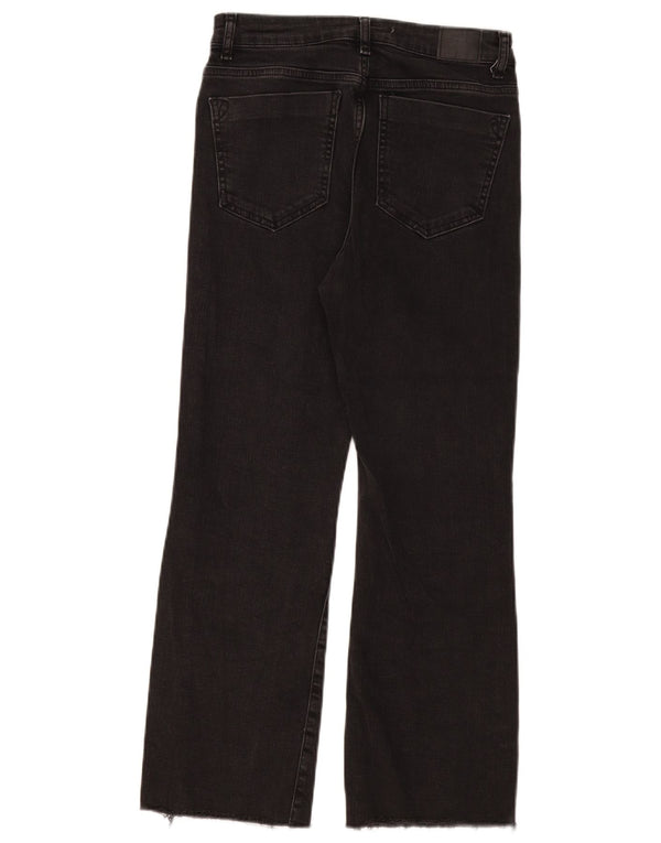 Zara Womens Straight Jeans EU 38 Small W28 L26 Black
