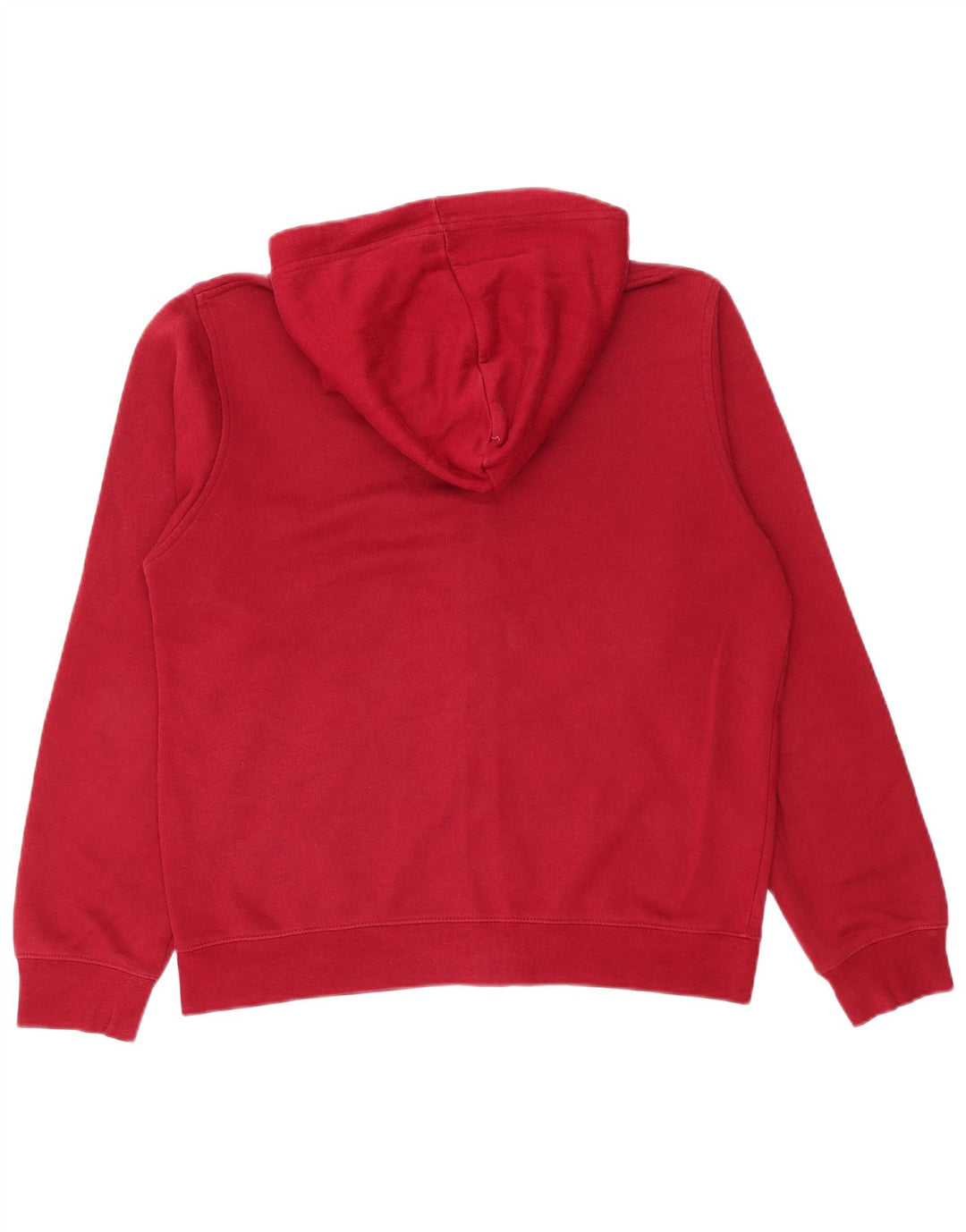 Zara Mens Zip Hoodie Sweater Large Red