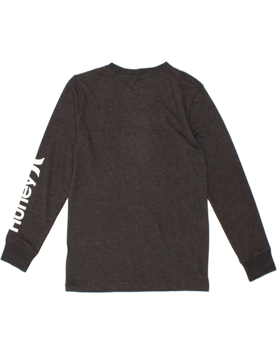 HURLEY Boys Graphic Top Long Sleeve 10-11 Years Grey Cotton Vintage Hurley and Second-Hand Hurley from Messina Hembry 