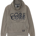 Мужской свитшот с рисунком Jack & Jones, маленький серый хлопковый джемпер в крапинку