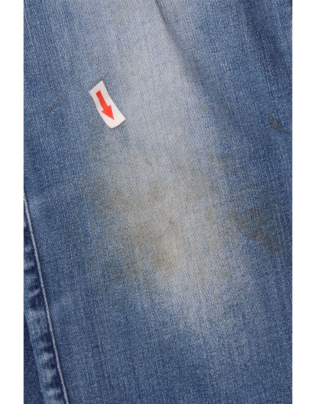 Lee Womens Marion Straight Jeans W30 L31 Blue Cotton