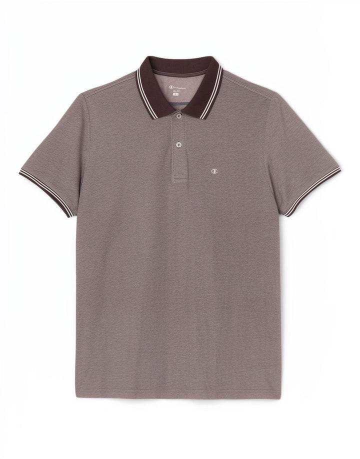Champion Mens Easy Fit Polo Shirt Large Grey