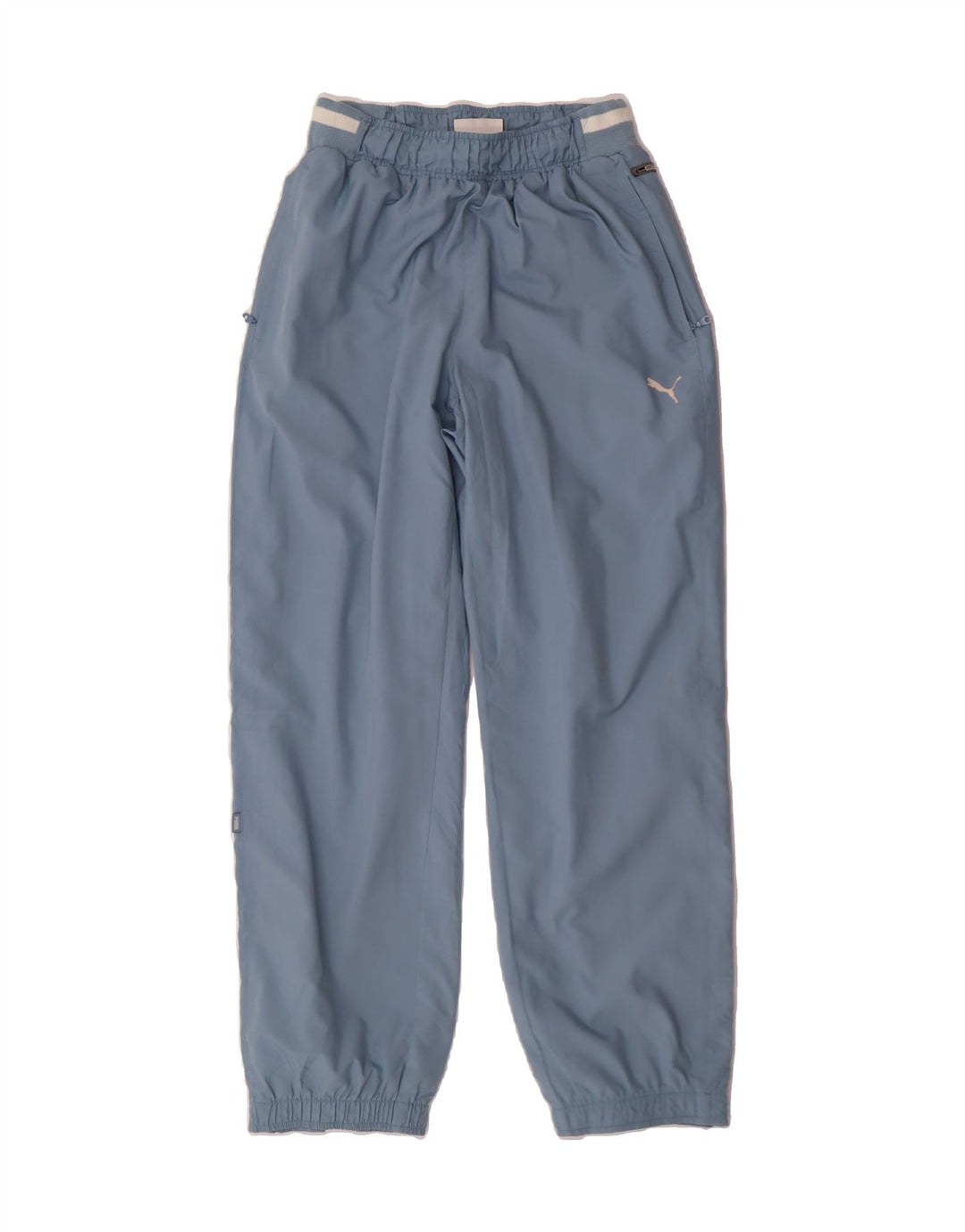 PUMA Mens Tracksuit Trousers Small Blue Polyester Vintage Puma and Second-Hand Puma from Messina Hembry 