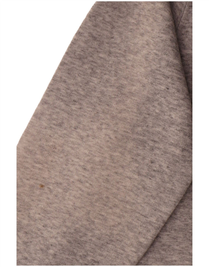 Champion Mens Graphic Sweatshirt Jumper Small Grey Flecked Cotton