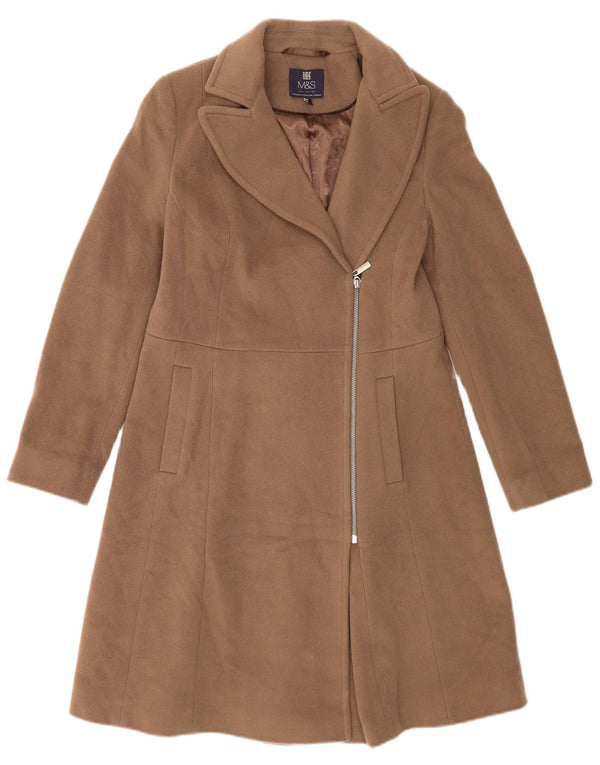 Marks & Spencer Manteau pour femme UK 10 Petite laine beige