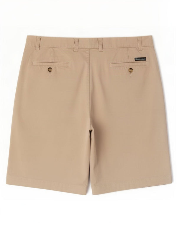 Henry Cottons Mens Pegged Chino Shorts Large W34 Beige Cotton