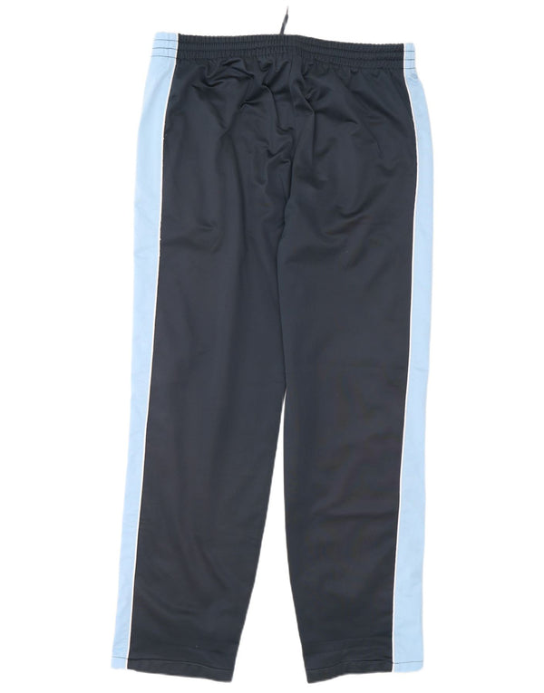 Kappa Pantalon de survêtement pour homme Pantalon de jogging Large Bleu marine Colorblock Polyester