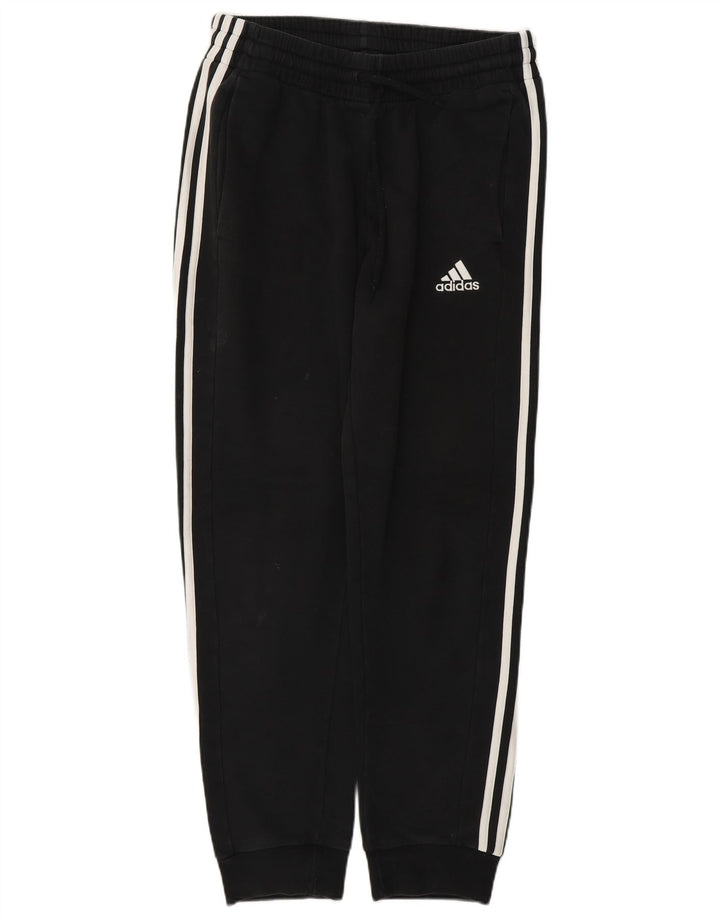 Adidas Mens Tracksuit Trousers Joggers Medium Black Cotton