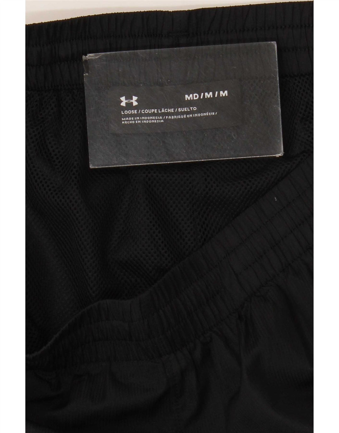 Мужские спортивные брюки Under Armour, средние черные