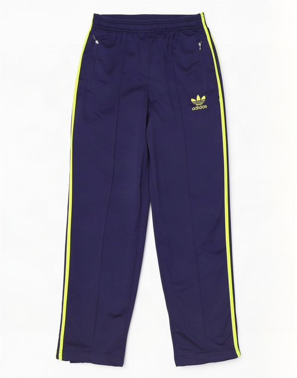 Adidas muške hlače za trenirku UK 38/40 srednje tamnoplave poliesterske