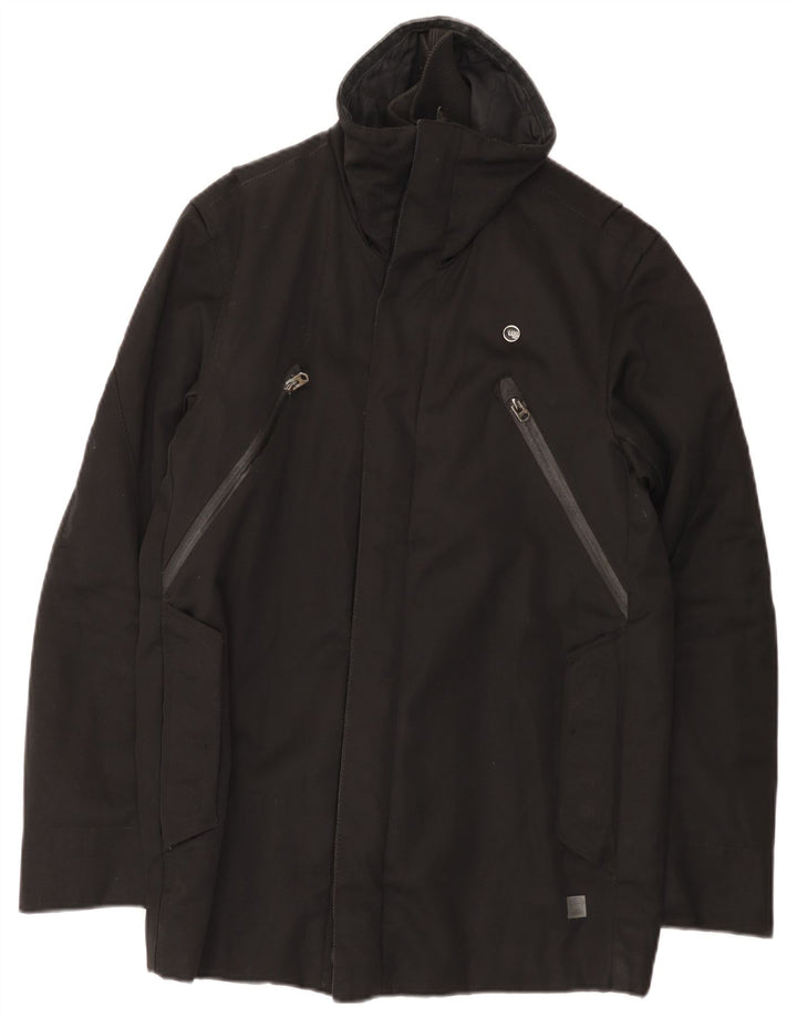 Jaqueta corta-vento masculina G-Star UK 38 poliamida preta média