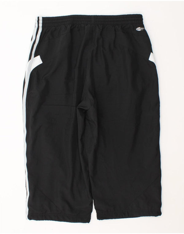 Adidas Mens Climalite Bermuda Sport Shorts Medium  Black Polyester