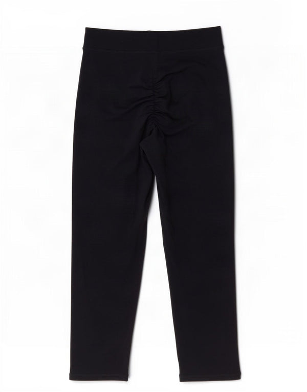 Marks & Spencer Womens Leggings UK 10 Small Navy Blue Cotton