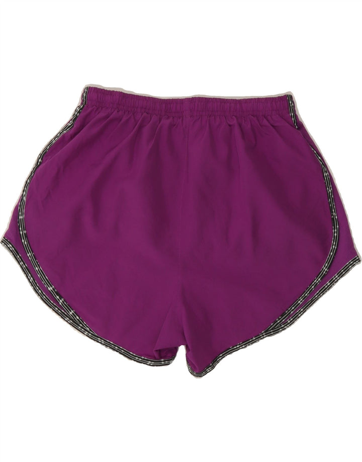NIKE Womens Dri Fit Sport Shorts UK 8 Small  Purple Polyester Vintage Nike and Second-Hand Nike from Messina Hembry 