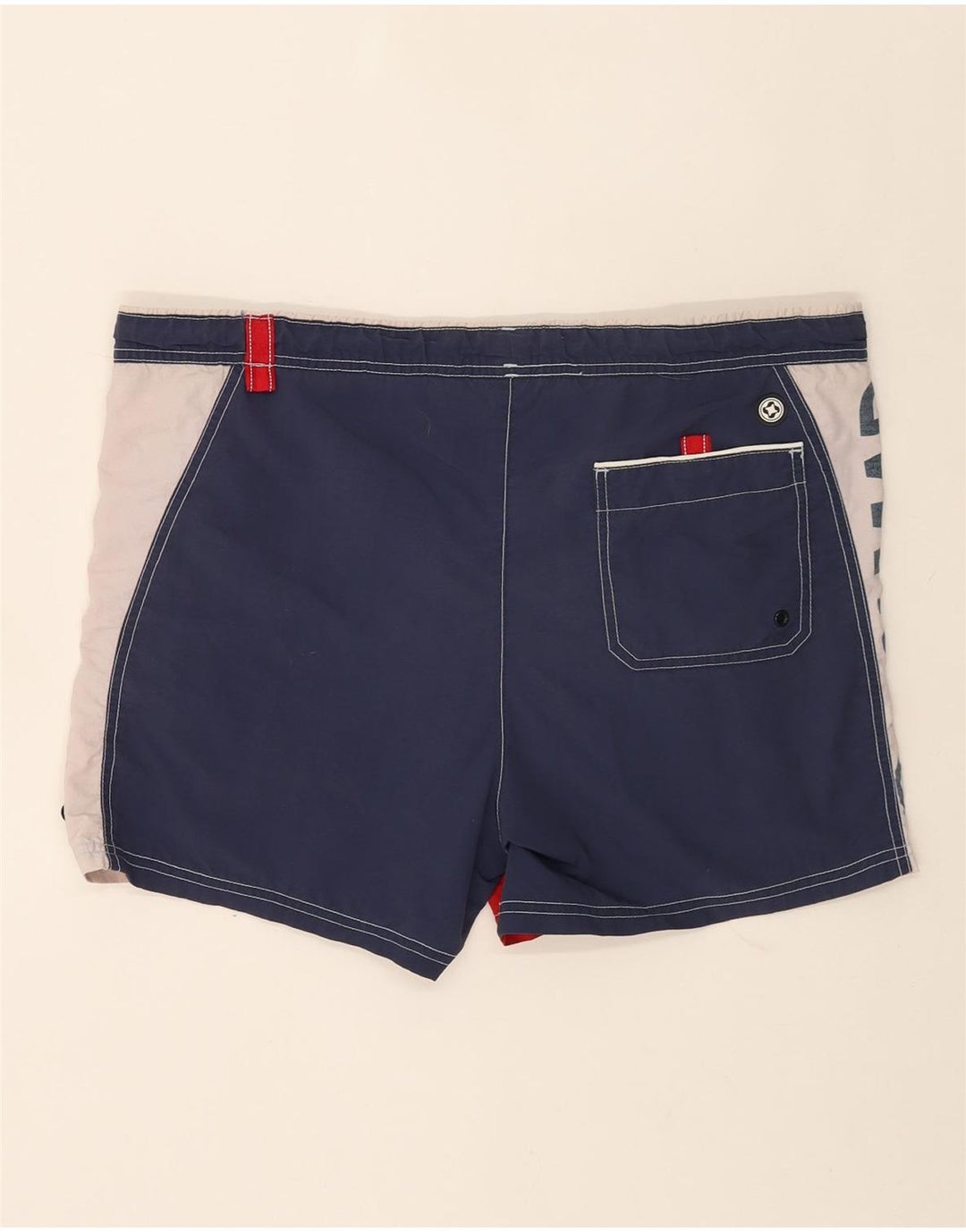 Colmar Mens Graphic Swimming Shorts EU48 Medium Red Colourblock