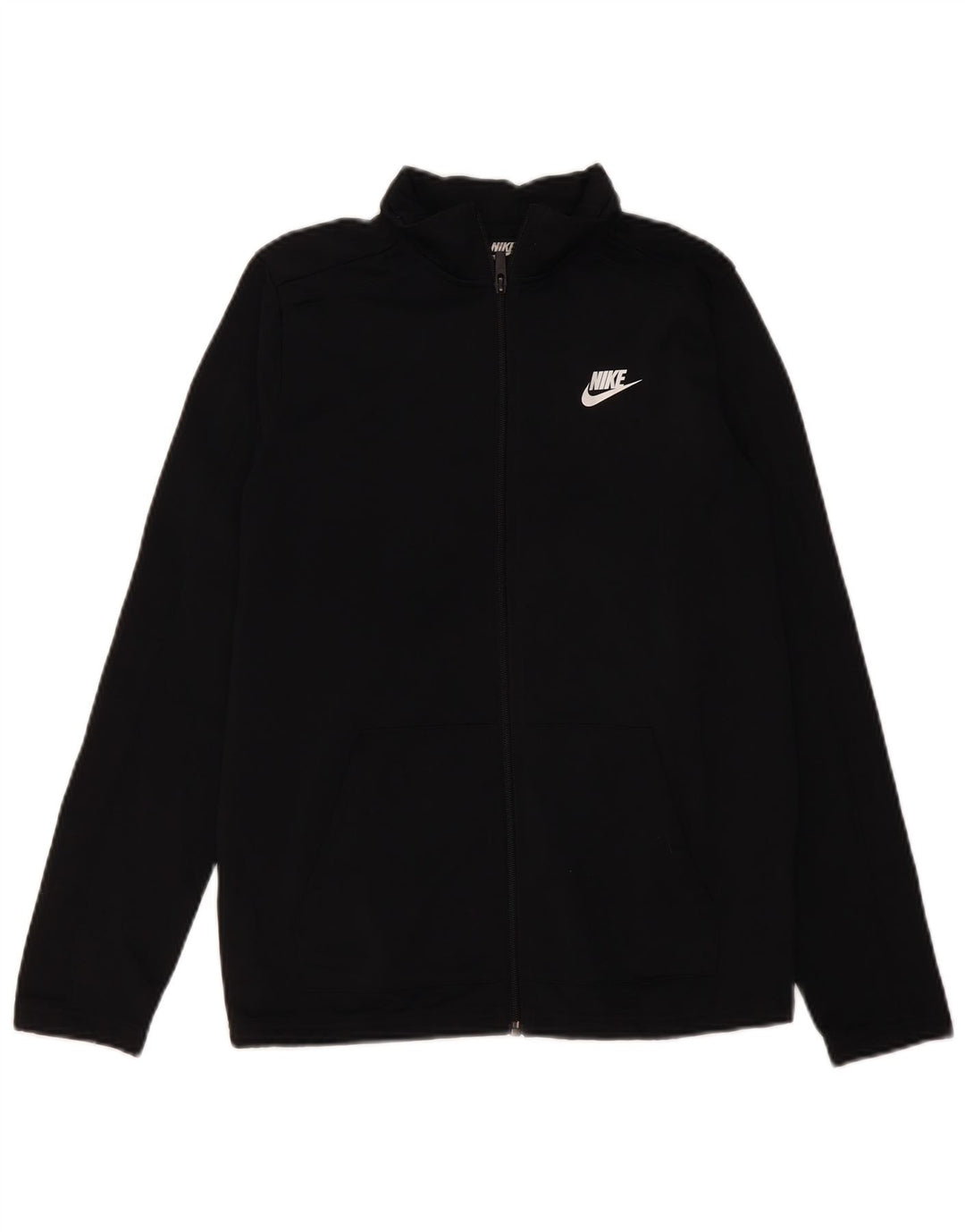 Nike Boys træningsdragt topjakke 13-14 år XL Sort polyester