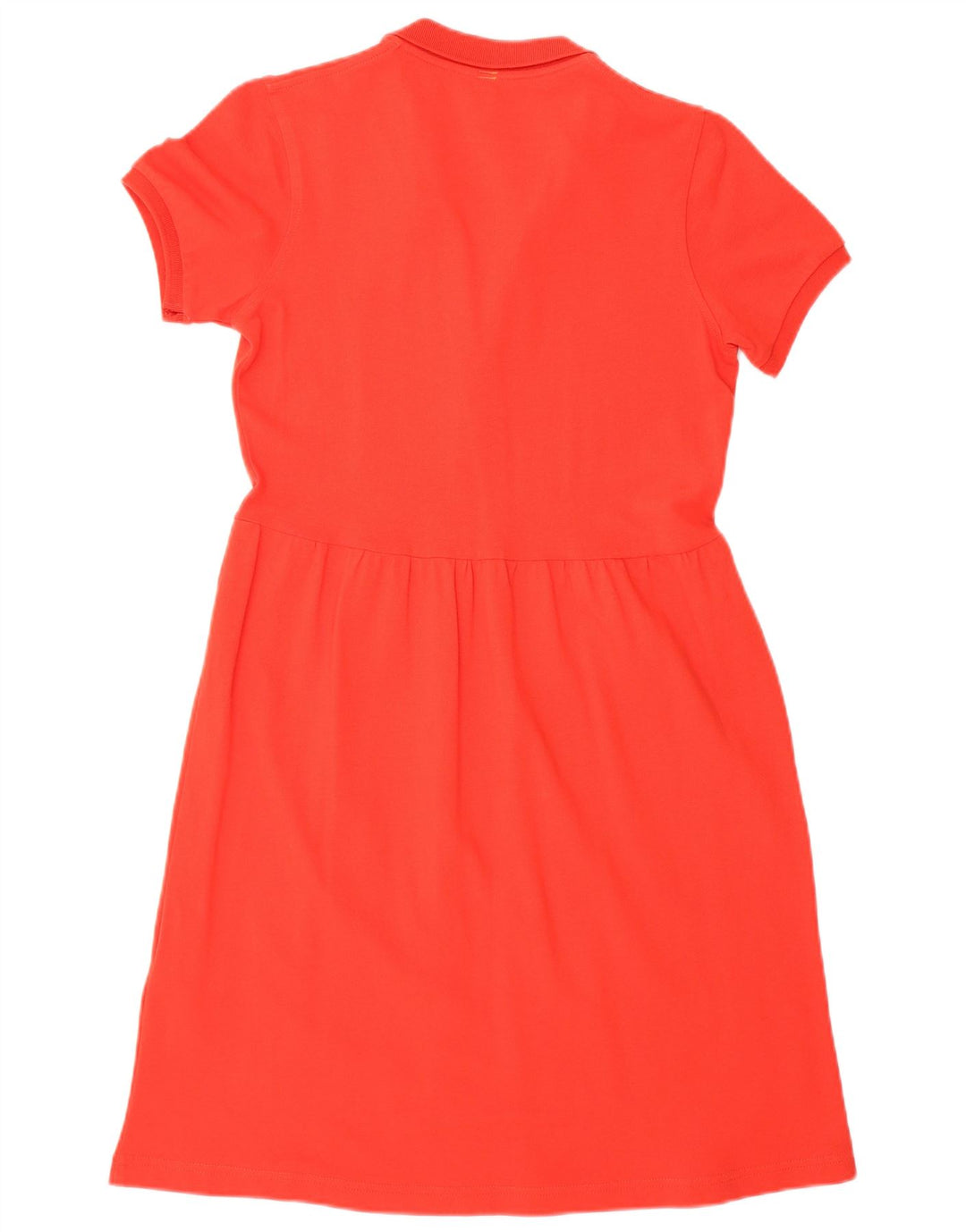 Sun68 Womens Polo Dress UK 12 Medium Red Cotton