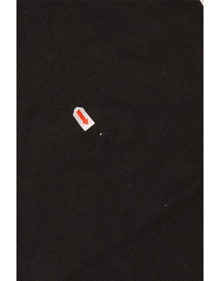 PUMA Mens Polo Shirt Medium Black Colourblock
