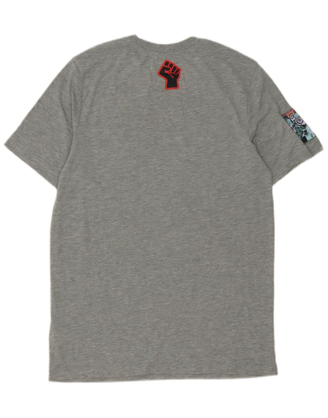 Tricou grafic Nike Dri Fit pentru bărbați Top Medium Gri Poliester