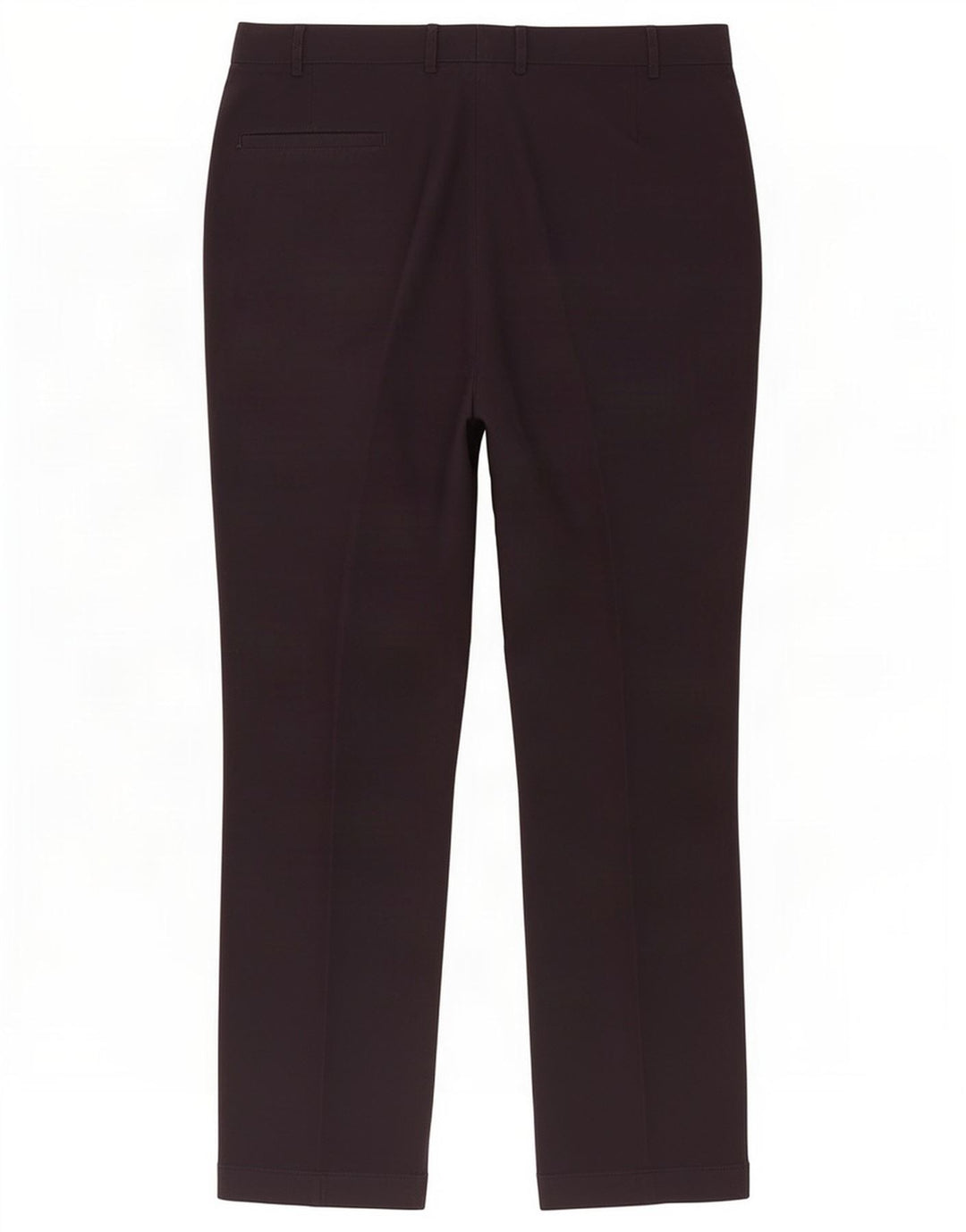 Pantaloni da abito con pegging da uomo Marks & Spencer W40 L33 poliestere blu navy