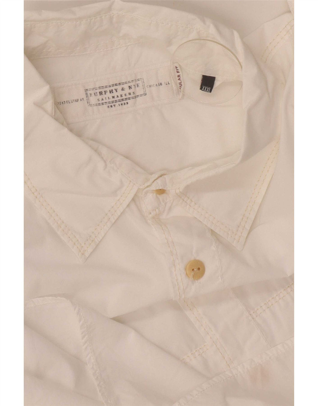 Murphy & Nye Mens Shirt 3XL White