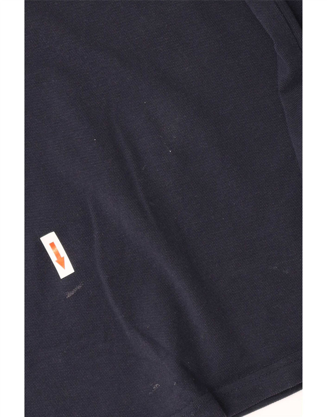 Dkny Mens Polo Shirt Medium Navy Blue Striped