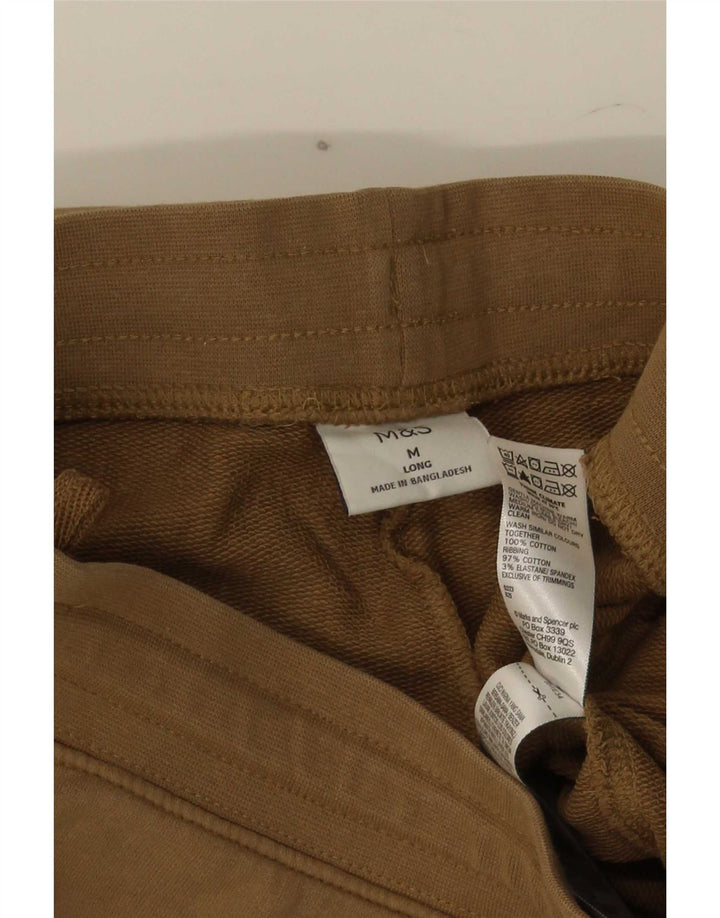 Marks & Spencer Pantalon De Survêtement En Coton Marron Moyen Homme