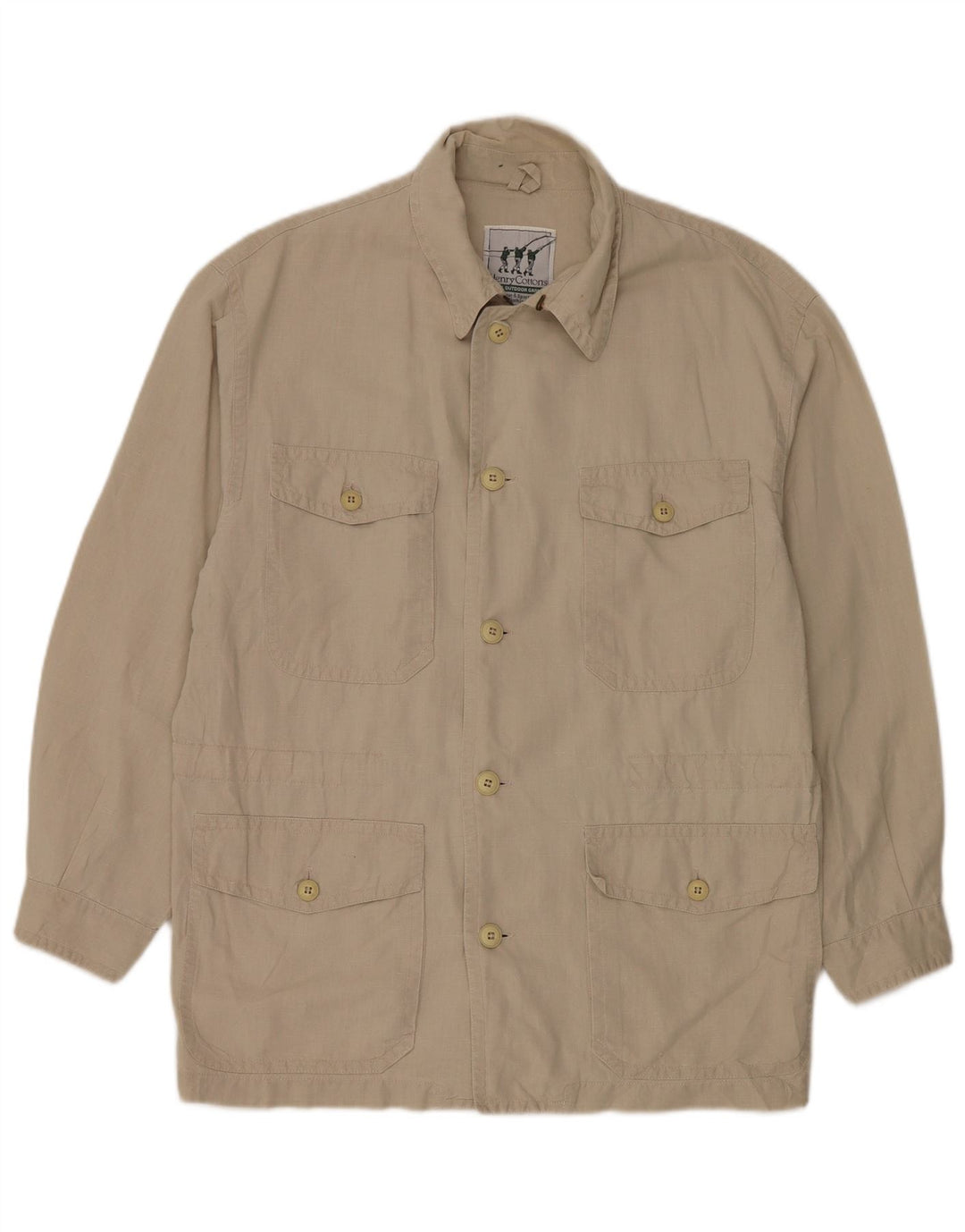Giacca pratica da uomo Henry Cottons UK 46 3XL Beige