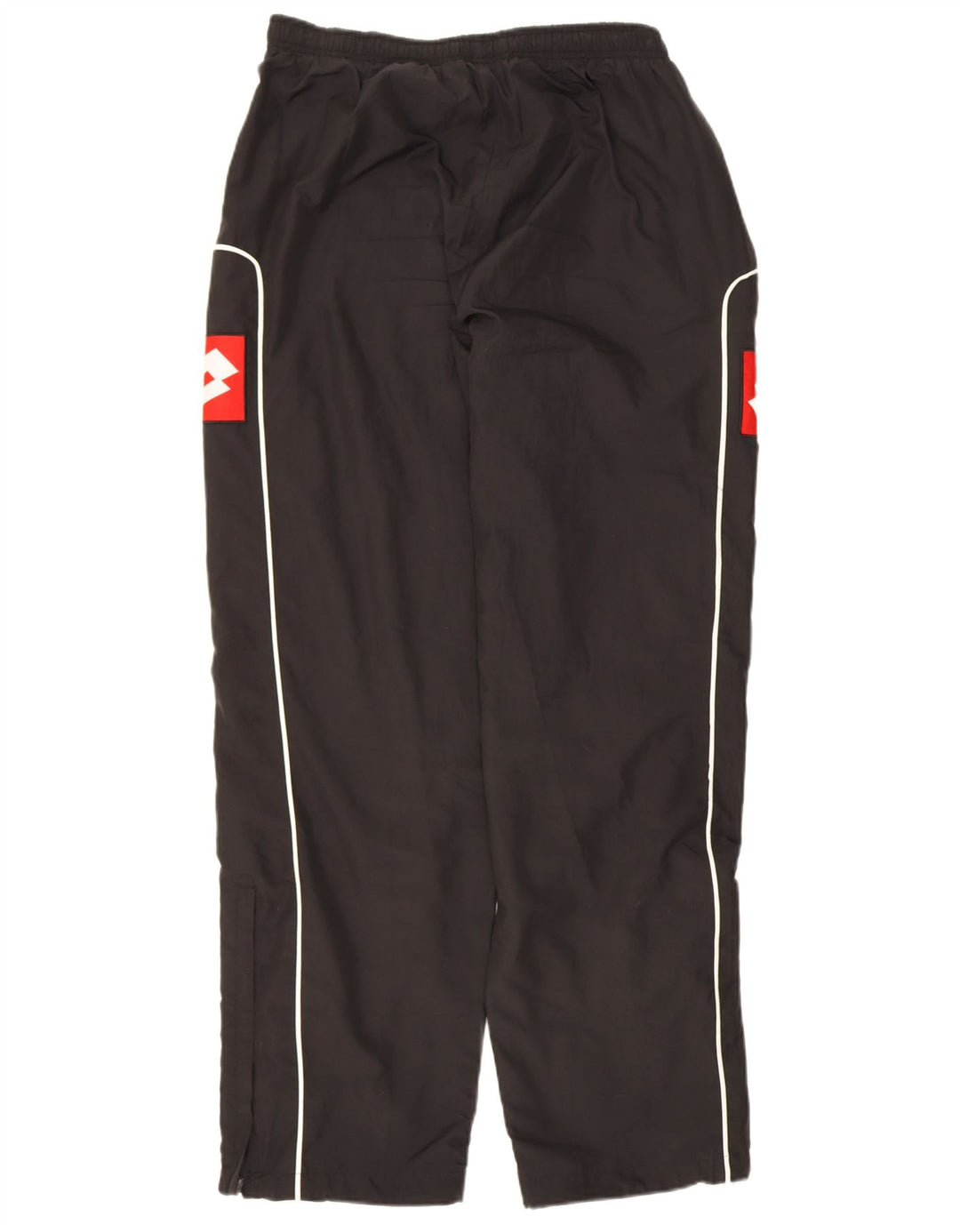 Pantaloni da tuta con grafica da uomo Lotto Large in poliestere color block nero