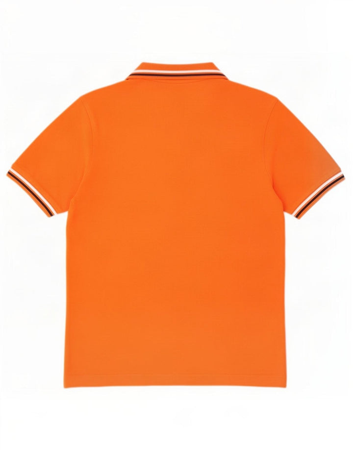 Kappa herre poloshirt Medium orange bomuld