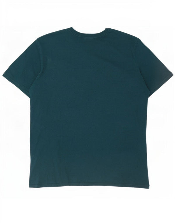 Nike Mens Athletic Cut Graphic T-Shirt Top Large Green