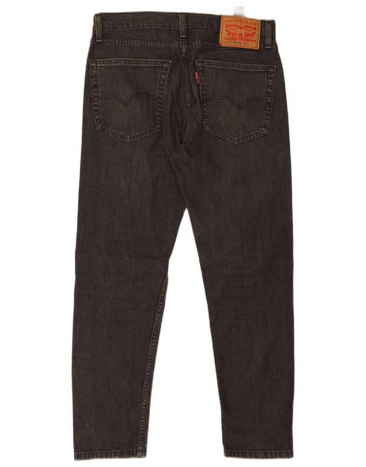 Levi's Mens 502 Tapered Jeans W31 L29 Grey Cotton