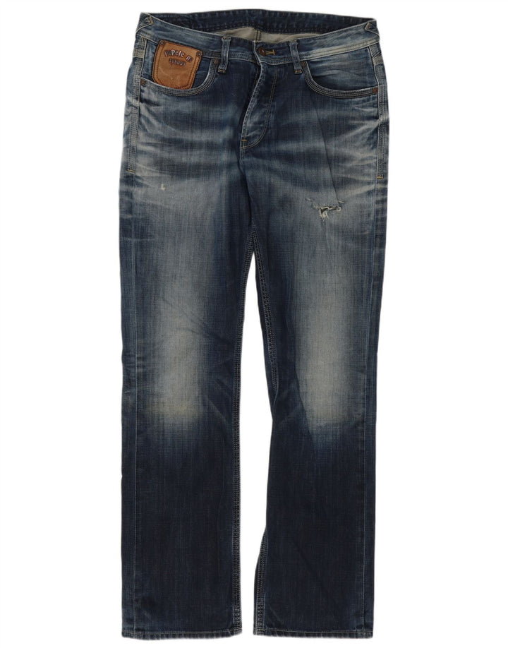 PEPE Jeans Bootcut Homme W34 L34 Bleu Coton