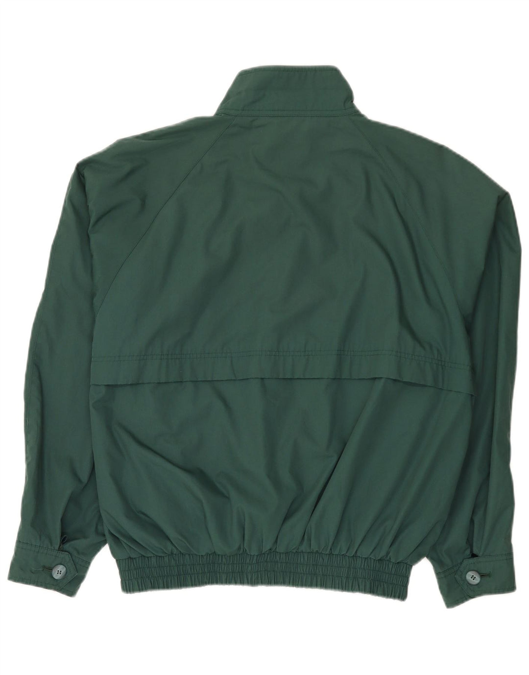 Vintage herre vendbar jakke UK 38 Medium Green Polyester
