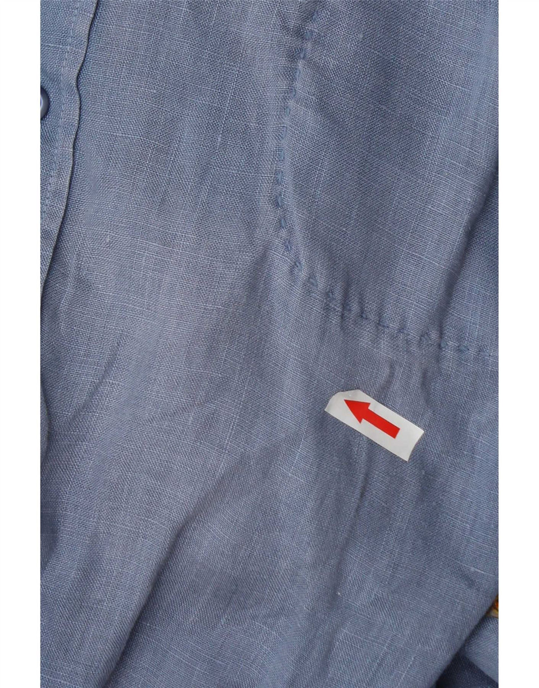 Hugo Boss Mens Short Sleeve Shirt XL Blue Cotton