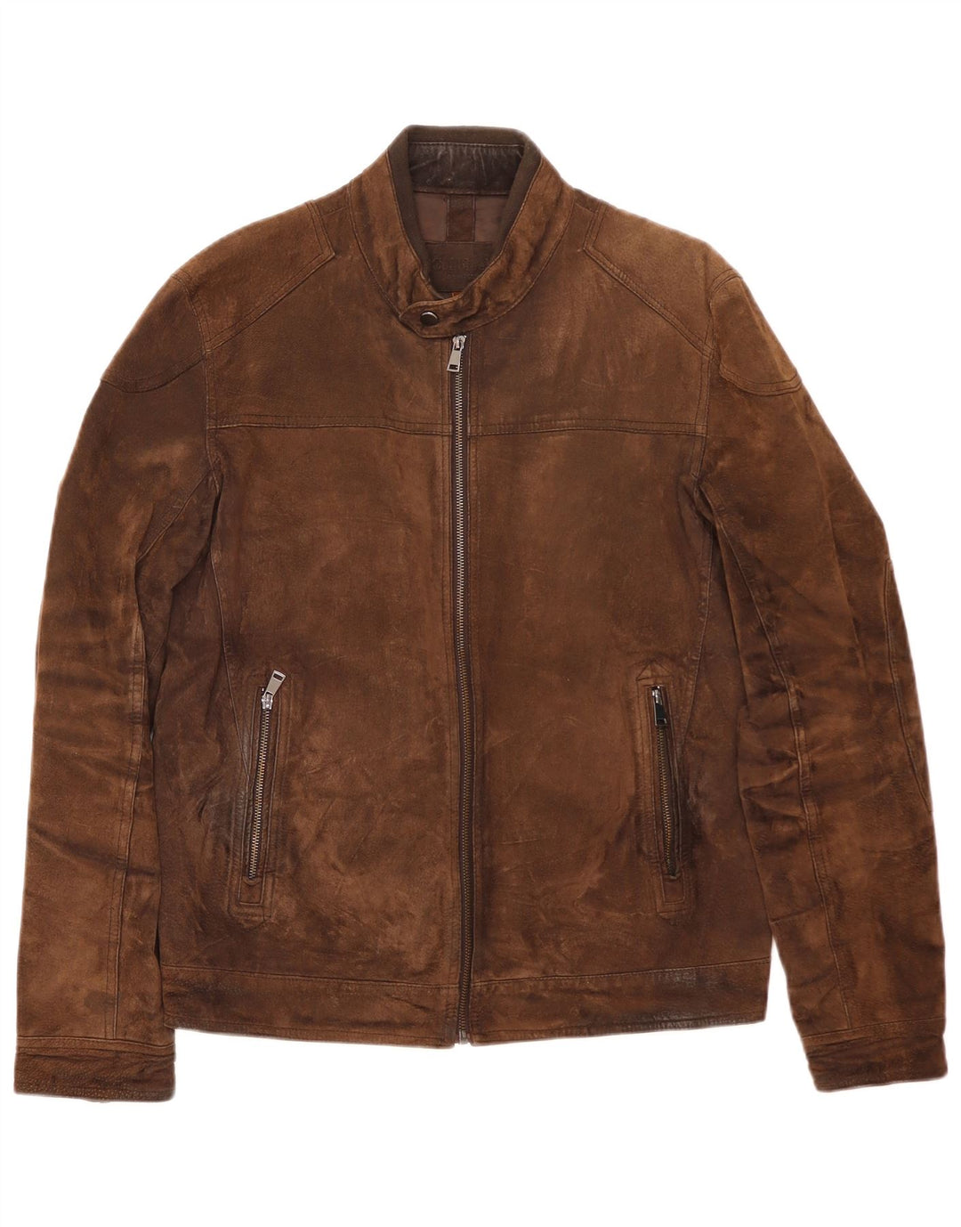 Giacca Scamosciata Uomo Conbipel IT 52 Large Pelle Marrone