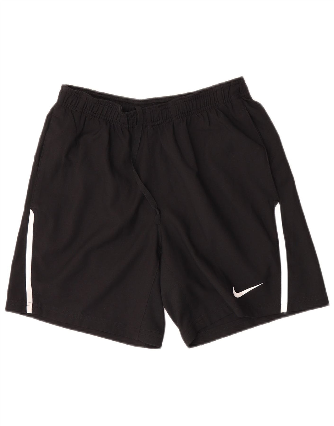 Pantaloncini sportivi Nike Dri Fit da uomo piccoli in poliestere nero