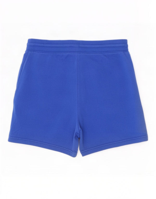 Pantaloncini sportivi da donna Marks & Spencer UK 14 Large Blu Cotone