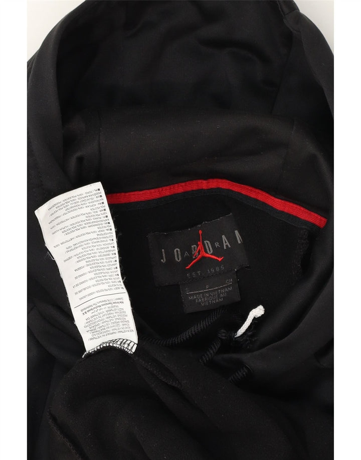 Jordan Mens Hoodie Jumper Small Black Polyester