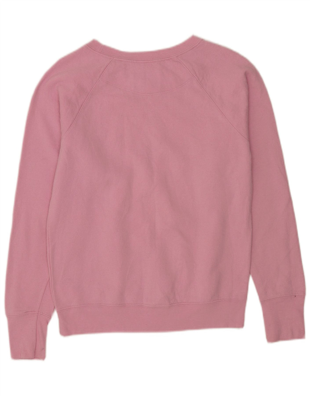 Champion Dame Grafisk Sweatshirt Jumper UK 10 Small Pink Polyester