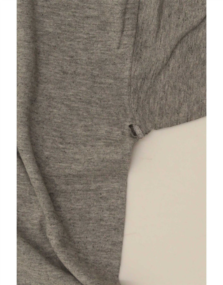 Vans Herre grafisk T-shirt Top Medium Grey Flecked Bomuld