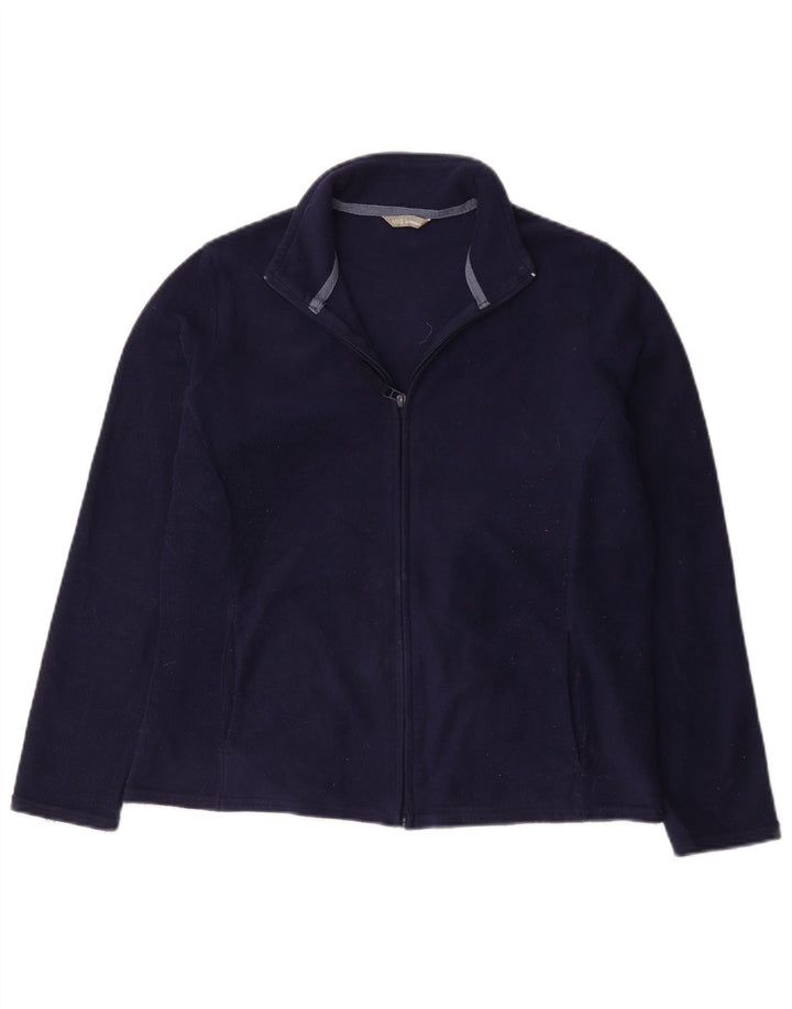 Marks & Spencer Womens Fleece Gilet UK 18 XL Navy Blue Polyester