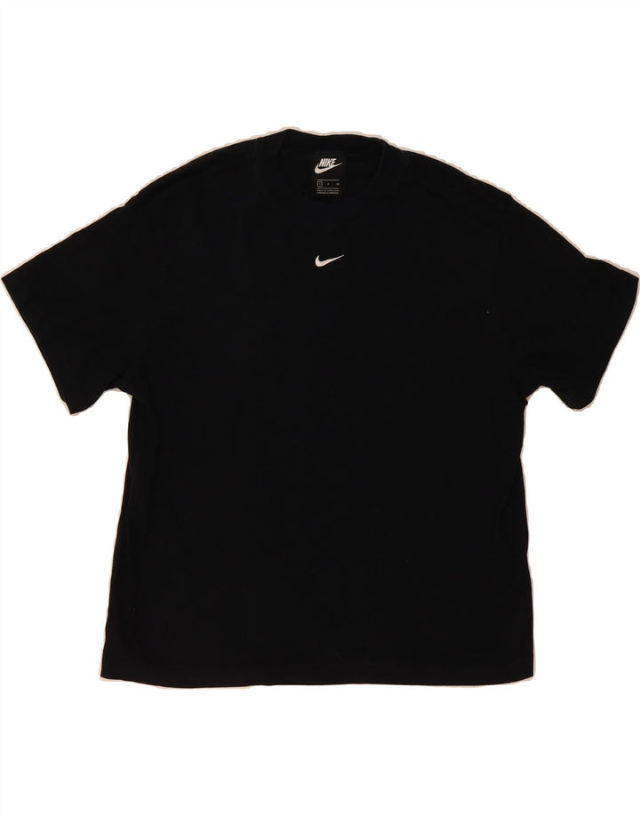 NIKE Womens Oversized T-Shirt Top UK 10 Small Black Cotton Vintage Nike and Second-Hand Nike from Messina Hembry 