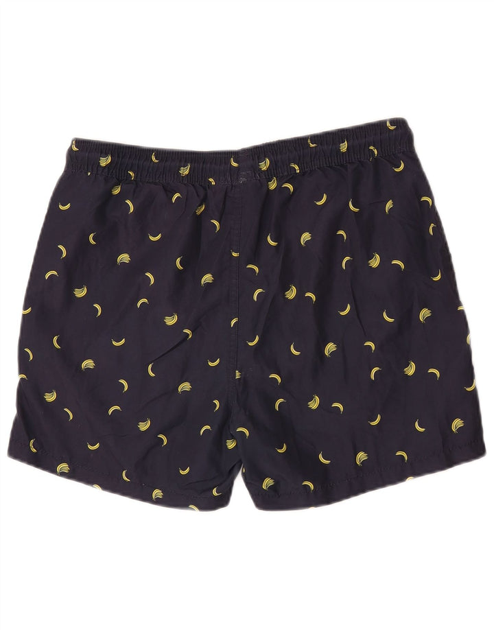 Jack & Jones Herre grafiske svømmeshorts Små marineblå polyester
