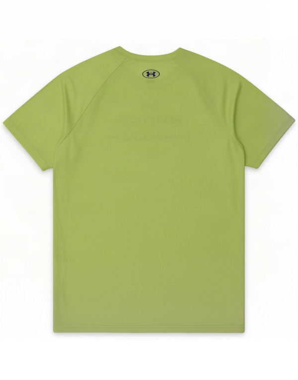 T-shirt grafica da ragazzo Under Armour 13-14 anni XL verde poliestere