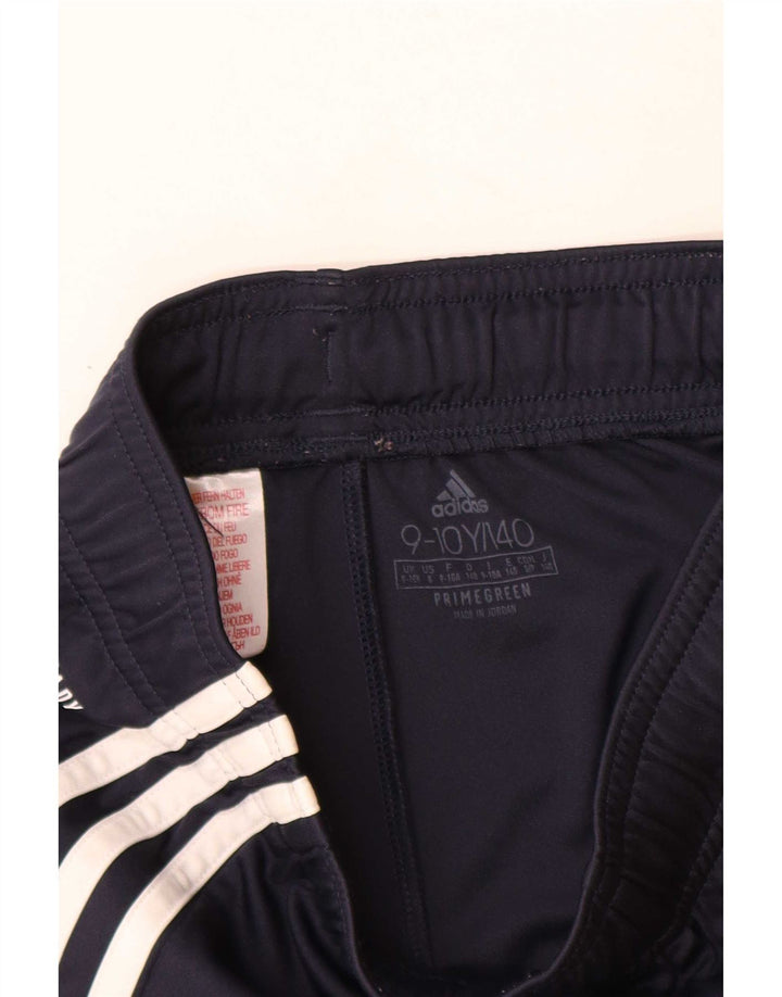 Adidas Boys Sport Shorts 9-10 Years  Navy Blue Polyester