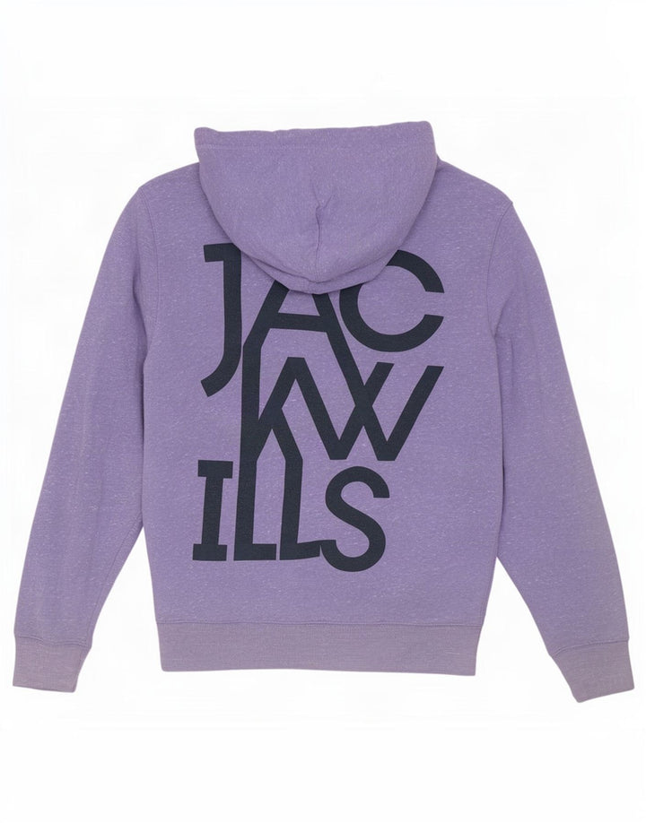Pulover Jack Wills pentru bărbați, cu fermoar, poliester mov mediu