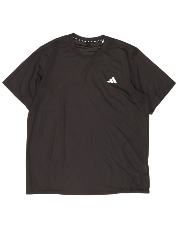 Adidas Hommes Aeroready T-Shirt Top XL Noir Polyester